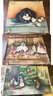 Collection Of Original Watercolor Paintings By M.M. Remington