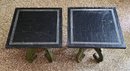 Pair Of Vintage 1968 Syroco Composite Side / Coffee Tables