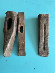 Axe And Pick Cast Iron Tool Heads And Wedge