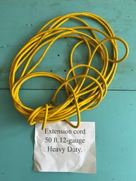 Heavy Duty 50 Ft Extension Cord