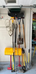 Large Garage And Garden Tool Lot