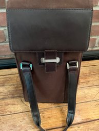 Cutter And Buck Leather And Canvas Wine Carrier