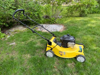 Saber Edge Lawnmower With Briggs And Stratton Motor