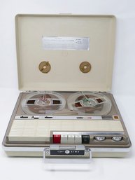 Vintage AIWA TP-719 Portable Reel To Reel Solid State Tape Recorder