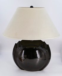 Vintage Black Contemporary Ceramic Table Lamp