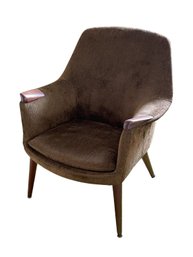 Vintage Mid-Century Modern Upholstered Armchair