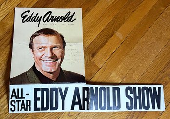 1970's Country Music Show Display - Eddy Arnold