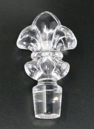 Baccarat Remy Martin Cognac Crystal Fleur-De-Lis Stopper