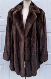 Vintage 1960's Mink Fur Coat - Arista Furs (Garden City, NY)