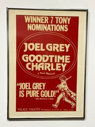 1975 Original Broadway Show Poster - Joel Grey In Goodtime Charley