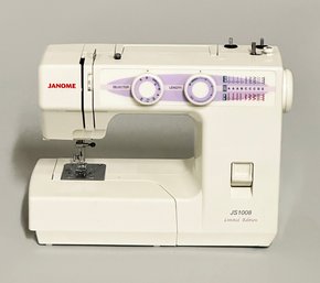 Janome JS1008 Limited Edition Sewing Machine - With Swedish Horse Cover & Accessory Bag