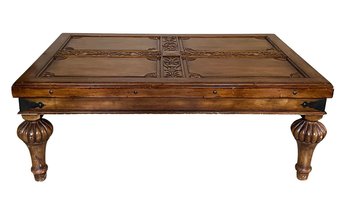 Klaussner Large Wooden Coffee Table - 36' X 51'