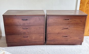 Pair Of Vintage Mid-Century Modern Small Dressers By Lane Furniture