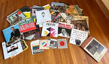 Vintage LP & 45 Record Lot - Soundtracks, Jazz, Singers, Etc