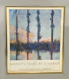 Original 1978 Monet Art Exhibition - St Louis Museum