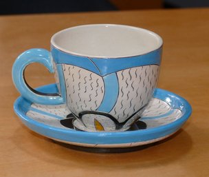 Amy Myers (American, 20th/21st Century) - Cup & Saucer - Signed