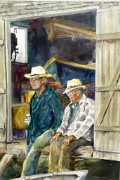 Elizabeth Hayes Pratt (Massachusetts, 1927-2015) Original Watercolor