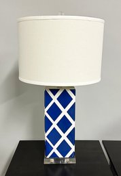 Safavieh Ceramic And Lucite Table Lamp - In Blue / White