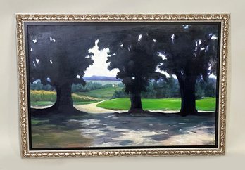 V. Desauldi Original Oil On Board - Landscape