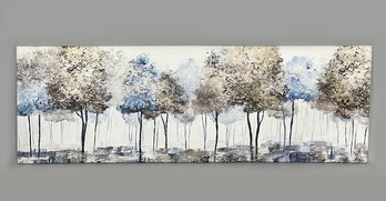 Art Print On Canvas - Trees - Wall Decor (60' X 20')