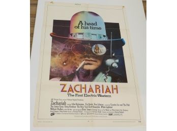 Original 1970 One-Sheet Movie Poster - Zachariah