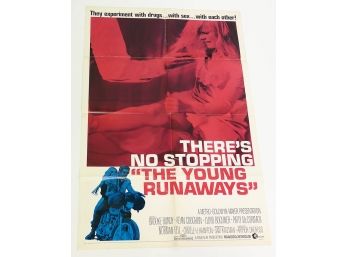 Original 1968 One-Sheet Movie Poster - The Young Runaways