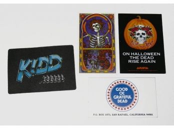 Grateful Dead 'KIDD' Backstage Pass & More