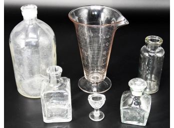 Vintage/Antique Medical Glass Lot