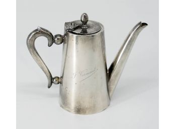 Brussels Silverplate Teapot