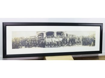 1920 Panoramic Photo - Moslah Shrine Class - Blackface
