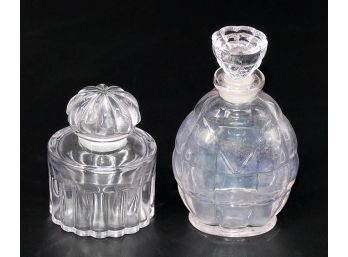 2 Vintage French Perfume Bottles