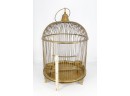 Vintage Solid Brass Bird Cage - Paid $2500 - 29' Tall