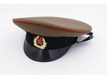 Soviet Russia USSR 1998 Army Officer's Visor Hat