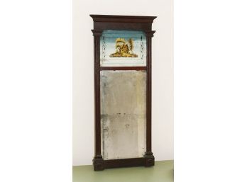 19th Century Federal Painted Pier Mirror