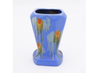 1930's Art Deco Faience Of Thulin  Belgium Pottery Vase