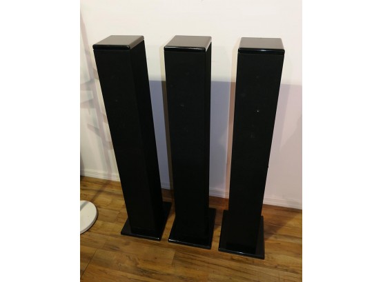 Set Of 3 Audiophile N.E.A.R. Tower Speakers - 48' Tall - $2250 Cost