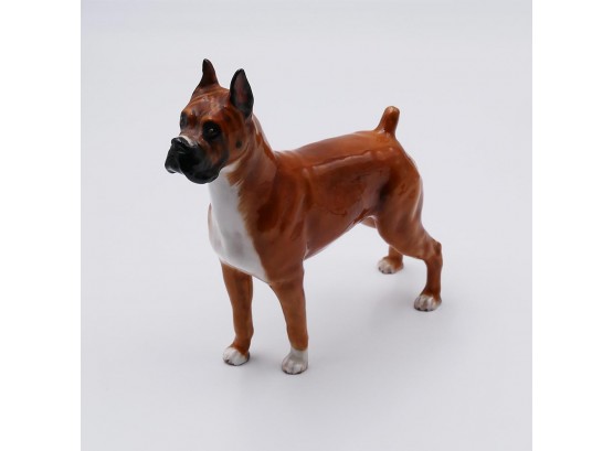 Royal Doulton Porcelain Boxer Dog Figurine HN2643 - Warlord Of Mazelaine