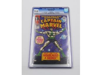 1968 Marvel Comics - Captain Marvel #1 - Graded By CGC