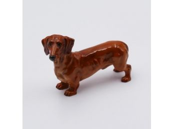Royal Doulton Porcelain Daschund Dog Figurine HN1141