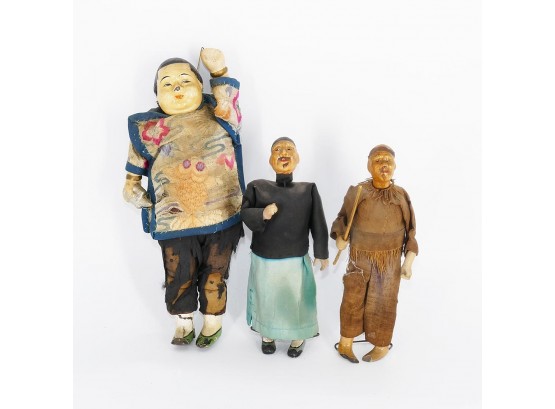 3 Vintage Chinese Figurines