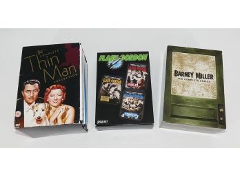 3 DVD Box Sets - Flash Gordon, Barney Miller, And The Complete Tin Man Collection