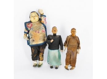 3 Vintage Chinese Figurines