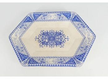 Antique Fedele Primavesi & Son Cardiff Porcelain Serving Plate