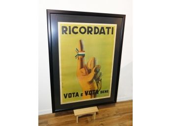 1940's Italian Propaganda Poster