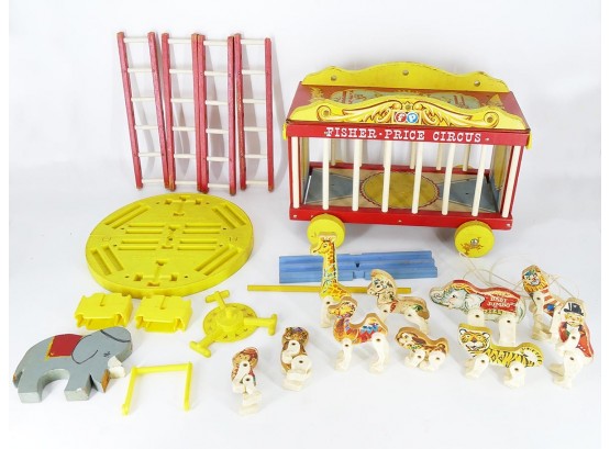 1960's Fisher Price Circus Toy Set