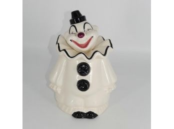 Vintage Metlox Pottery Clown Cookie Jar