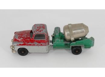 1950's Hubley #494 Die Cast Kiddie Toy Truck Cement Mixer