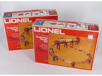 2 Boxes - Lionel Graduated Trestle Sets - Gauge 027