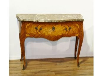 Louis XV Style French Marquetry Commode