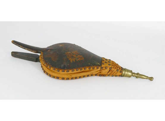 Antique Turtle Back Painted Bellows - Early/Mid 19th C.